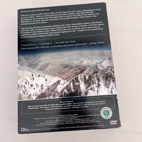 BBC Planet Earth DVD set - Picture 2 of 3